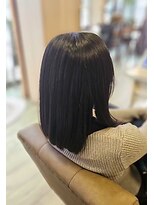 ヘアアトリエ ナイン(hair atelier nine)&nbsp;イメチェン/ホワイトブロンド/外ハネボブ/美髪/福島市