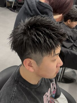 ガオプロデュースバイレボ(gao produced by revo) メンズショート/アップバング/短髪/刈り上げショート/学生