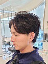 パール(PEAR+L)&nbsp;ビジネスマン刈り上げセンターパート　【麻生侑佑】