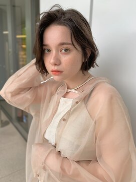 ザック ヴィ(ZACC  vie) 8トーン /ブラウンベージュ /ミニボブ