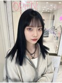 韓国/ダブルカラー/ブリーチ/ピンク/学割U24/新越谷/南越谷/草加