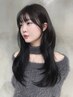 【再来】メンテナンスカット＋全体カラー+CHAINONトリートメント 11400円