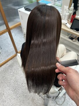 ジーナ 大阪茨木(Zina) 【茨木】髪質改善ストレート、縮毛矯正ストレート