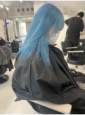 イメチェン/レッドブラウン/フルバング/似合わせカット/海老名駅