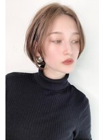 セイドット リー(Say. Ree)&nbsp;Say.丸みショートレイヤーひし形ショートグレーベージュ表参道