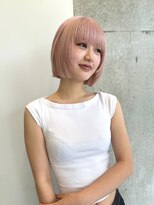 サンクプロジェクト(cinq PROJECT)&nbsp;ダメージレスなブリーチカラーで作るピンクカラー