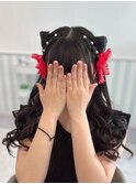 猫耳ヘア