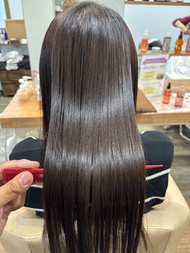フレイムス ヘアアンドリラックス 大宮東口店(Frames) 髪質改善×ノンアルカリストレート