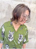 Moana【駒沢】#外はねボブ#ブリーチ#ベージュ#トリートメント