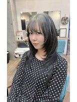 リエル(Liere)&nbsp;ブライトルーツカラー【ハッシュカット/髪質改善/ブリーチ】