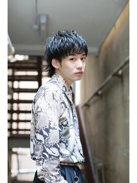 簡単スタイリング×マッシュウルフショート【LEB神戸三宮】