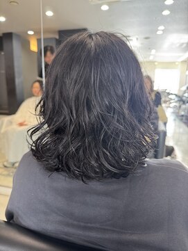 シャンプーボーイエイムス(SHAMPOO BOY aims) ボブパーマ