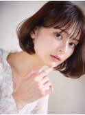 似合わせカット内巻きボブ
