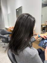 アヴァンス 京橋店(AVANCE)&nbsp;着物ヘア/大人ガーリー/ダークアッシュ/似合わせカット/京橋