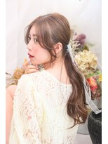 ナチュレル 武蔵新田店(NATUREL)&nbsp;シアリボン×抜け感ローポニー
