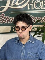リルホビーズメンズグルーミング(Lil Hobbys Men's Grooming) <理容室><バーバー>マレットスタイル