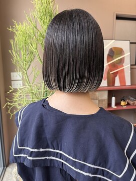 フェンヘアーアイス 中目黒(Fen.hair ici) 30代40代◎インナーカラー×大人ボブ×透明感ベージュ