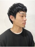 クセ毛を活かしたラフショートスタイル