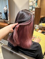 フーコー 一枝店(fuhcoh) ピンクインナーカラー