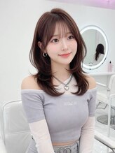 アレムダウン 三宮(AREUMDAUN) EIsa元町・三宮】愛され韓国レイヤー/髪質改善