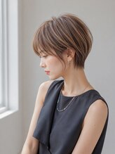 サンタフェ 一宮森本店(Santa'Fe)&nbsp;30代40代50代/大人かわいい/グレイカラー/大人ショート