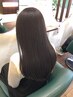 【ツヤ感&高保湿改善ストレート★】ストレート+カット+ナノミスト