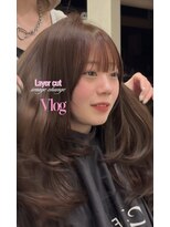シエル 青森店(CIEL)&nbsp;レイヤーカット× ブラウン