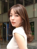 アンアミ オモテサンドウ ザ ツー(Un ami omotesando THE2)&nbsp;くびれヘア/レイヤーカット/ミディアムヘア/大人ヘア