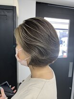 ヘアメイクレコリア(Hair Make RECOLIA)&nbsp;京都/東野/山科 フェイスフレームボブ