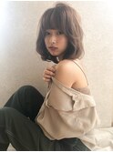 ACE 抜け感ゆるふわミディ×ベージュカラー横浜