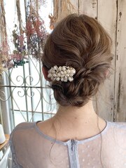 結婚式参列ヘアアレンジ