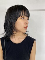 ガタカ(GATTACA)&nbsp;ブルーブラックのミディアムウルフ