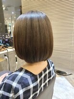 ジーナ セントラル銀座(Zina)&nbsp;シアベージュラテ＊髪質改善＊ミニボブ【ZinaCENTRAL】