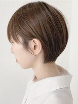 ジェムヘアスタジオ 湘南平塚南口店(Gem Hair Studio)&nbsp;Gem Hair Studio 姉崎　大人かわいい丸みショートボブ