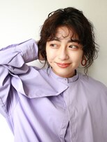 アイ 代々木公園(aye)&nbsp;結んだときも可愛いレイヤーパーマ