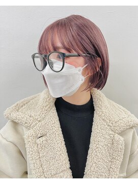 シー(thee) ミニボブ×ピンクラベンダー
