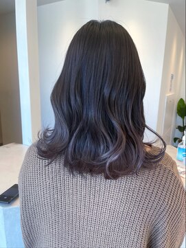 フェーディン(fa/din) ラベンダーグレーグラデーション