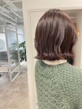 トッカ 浅草店(tocca) 【柔らかラベージュ×くびれボブ】