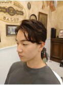 【LUDLOW BLUNT】ツーブロック 癖毛風 パーマ