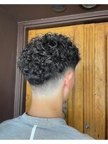 インディゴドロップ(indigo drop)&nbsp;スキンフェード×ハードパーマ