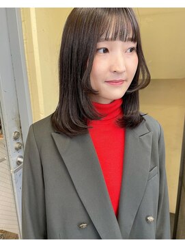 エンシー(ENCI) ストレートロブ/カーキグレージュ