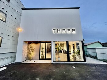 hair space THREE