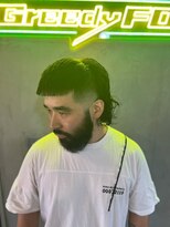 グリーディーフォックス 代々木(Greedy FOX)&nbsp;アップバング/ツーブロックマッシュ/束感/波巻き[シェービング]