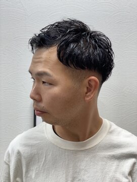 スウェル 船橋店(Swell) ハイライト/マッシュパーマ/束感/波巻き/メンズ