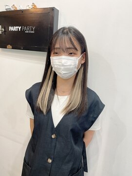 パーティパーティ ヘア(PARTYPARTY hair) インナーカラーエクステ/ナチュラルエクステ