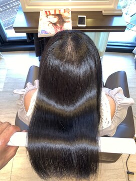 ライフ 四条畷店(Lyfe) 艶髪ロング髪質改善トリートメント_ダークアッシュ385