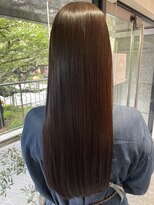 アース 国立店(HAIR&MAKE EARTH) 髪質改善で艶ロング