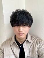 ハイプ(HYPE) ナチュラルマッシュ/韓国マッシュ/ニュアンスパーマ/メンズ/眉毛