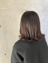 リバレッジ 白金(Leverage) 大人切りっぱなしボブ:Erika Fukunaga