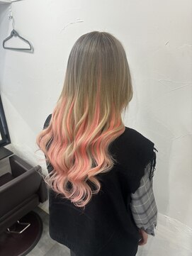 プルエクステのお店ネクスト(NEXT) #プルエクステ#ピンク#グレー